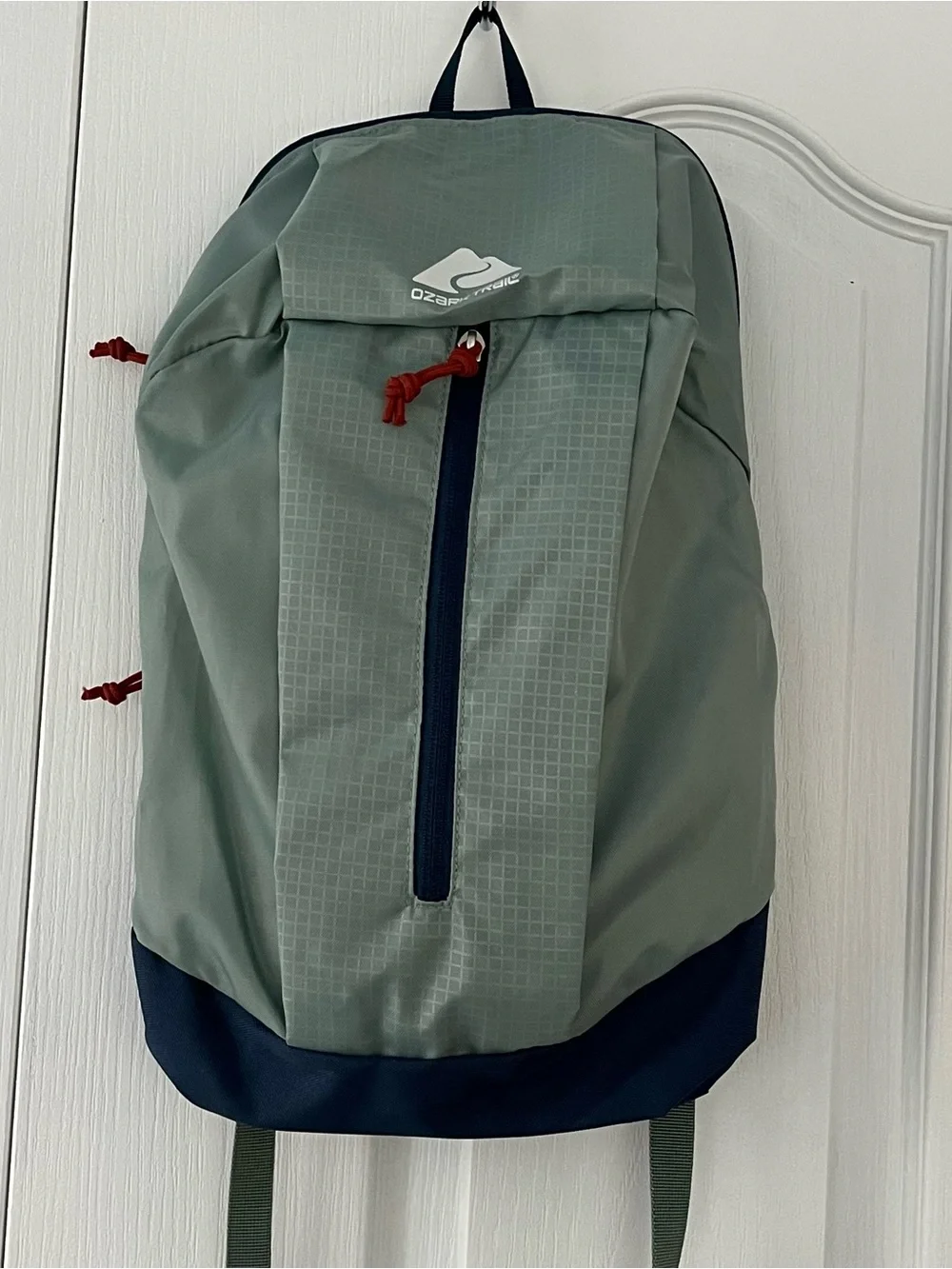 Ozark Trail 10L Day Pack Backpack Gray & Blue Lightweight Hiking Travel